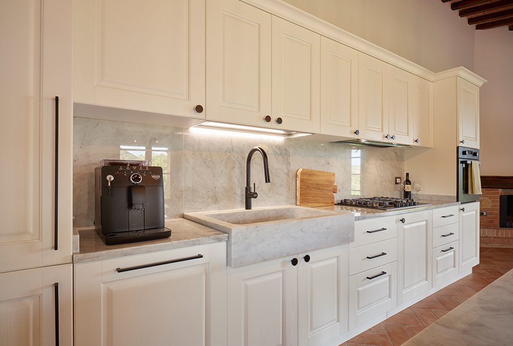 Ristrutturazione cucina in un borgo nel senese