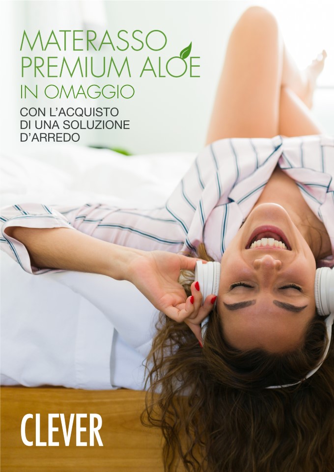 Arredo Clever: il materasso è in omaggio!